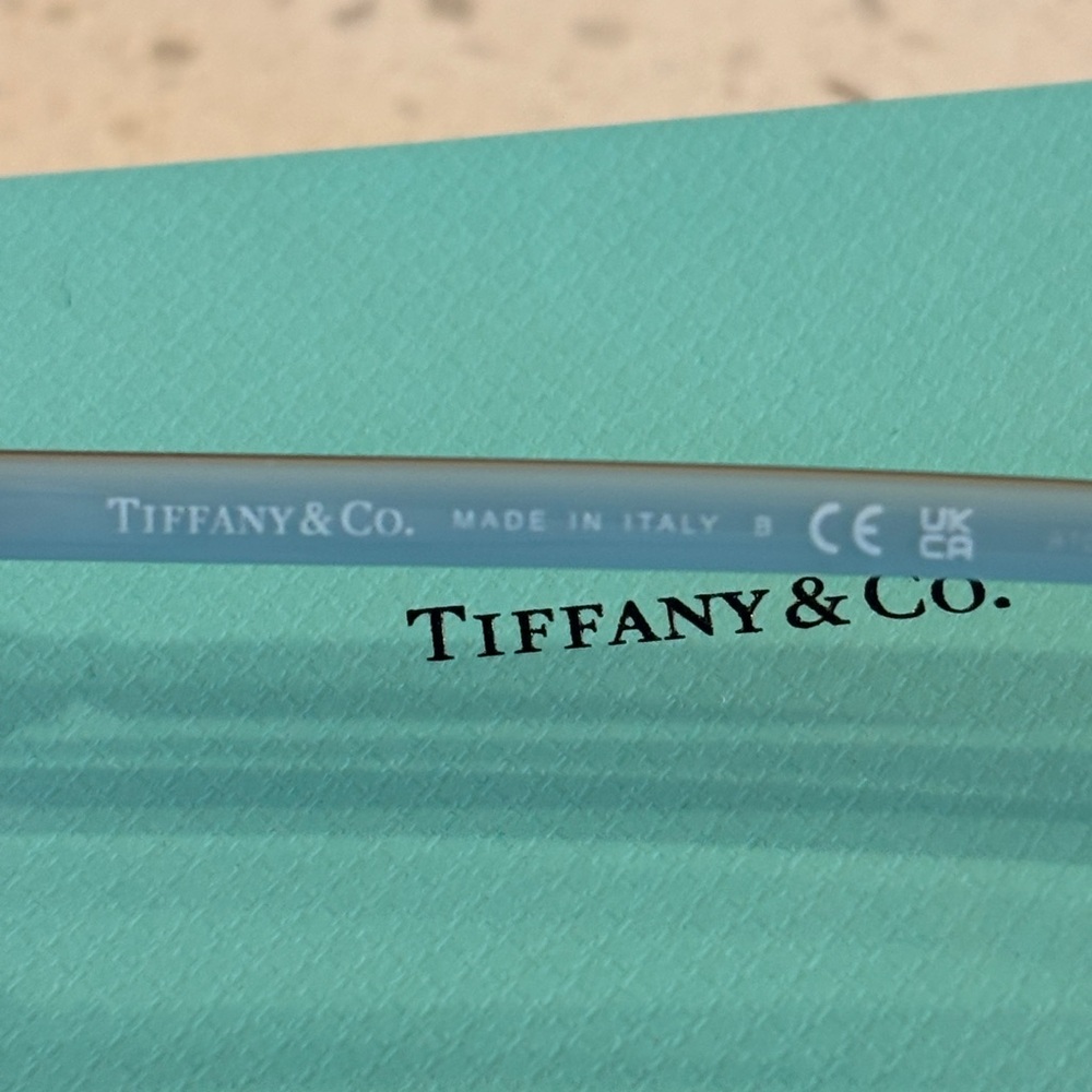 Tiffany & Co. Havana Brown Gradient Sunglasses with Tiffany Blue Accents! New 😎 - Picture 9 of 16